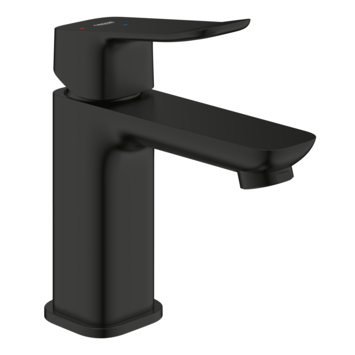 Grohe Dice wastafelmengkraan S-Size Push open Mat Zwart