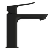 Grohe Dice wastafelmengkraan M-Size Push open Mat Zwart