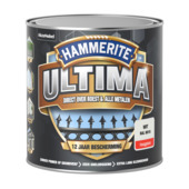 Hammerite Ultima metaallak hoogglans 250ml wit RAL9016