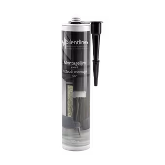 Lattenwand montagekit 290 ml zwart