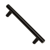 Meubelgreep Job 178MM (128MM) mat-zwart RVS