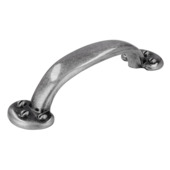 Greep Finn oud tin 144mm