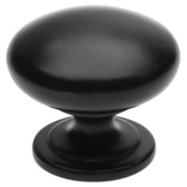 Knop Hilde zwart 32 mm