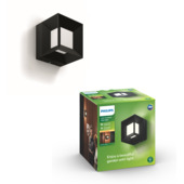 Philips wandlamp Parterre zwart