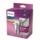 Philips LED reflector E27 100W niet dimbaar