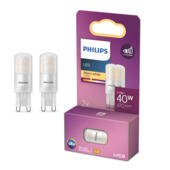 Philips LED capsule G9 3,7W 470 lm 2700K 2 stuks