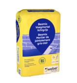 Weber Beamix voegmortel lichtgrijs 15 kg