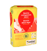 Weber Beamix lichtgewicht betonmortel grijs 18 kg