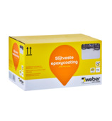 Weber Beamix epoxycoating slijtvast RAL 7001 grijs