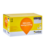 Weber epoxycoating slijtvast RAL 7035 lichtgrijs