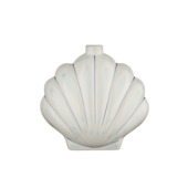 Kandelaar schelp blauw