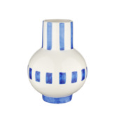 Vaas wit/blauw