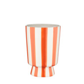 Vaas met oranje strepen