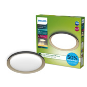 Philips Pebblo Ultra Efficient plafondlamp 10W zwart