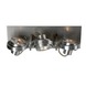 Lucide triospot Landa II aluminium
