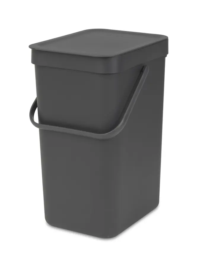Brabantia afvalemmer Sort & Go 12l grijs