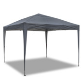 Handson partytent One Touch antraciet 2,95 x 2,95 m waterafstotend