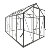 Royal Well Kate III kweekkas full option aluminium groen/grijs 6,0 m²