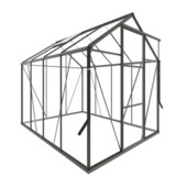 Royal Well Kate II kweekkas aluminium groengrijs 4,83 m²