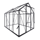 Royal Well Kate II kweekkas aluminium zwart 4,83 m²