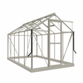 Royal Well Mary III kweekkas aluminium wit 7,63 m²