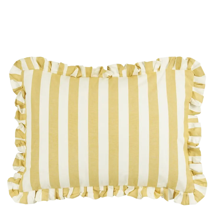 Kussen oker - l70xb50xh10cm