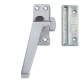 AXA Raamsluiting met drukknop links aluminium