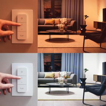 Philips Hue Pillar Opbouwspot White Ambiance - Wit - 1-spots