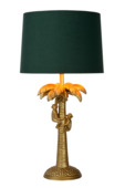 Lucide EXTRAVAGANZA COCONUT tafellamp Ø 30,5 cm mat goud / Messing