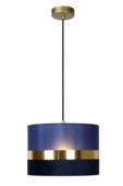 Lucide hanglamp Extravaganza Tusse blauw Ø30 cm
