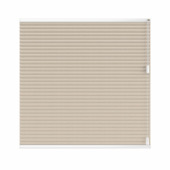 vtwonen dubbel plisségordijn transparant gewoon raam 18074 linnenbeige