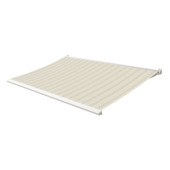 Knikarmscherm Calando streep groen/crème (kleurnr. 8614) op maat