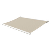 Knikarmscherm Calando streep bruin (kleurnr. D305) op maat