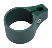 Giardino eindklem voor tuinpaal groen kunststof 48 mm