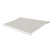 Knikarmscherm Calando streep grijs (kleurnr. 30A734) op maat