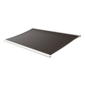 Knikarmscherm Calando gemêleerd zwart (kleurnr. 320994) op maat