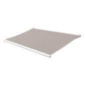 Knikarmscherm Calando streep bruin (kleurnr. D306) op maat