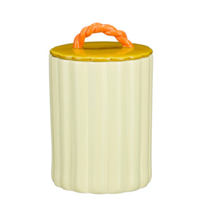 Lizzy voorraadpot licht groen - h20xd13,5cm