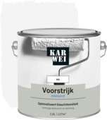 KARWEI voorstrijk dekkend wit 2,5 liter
