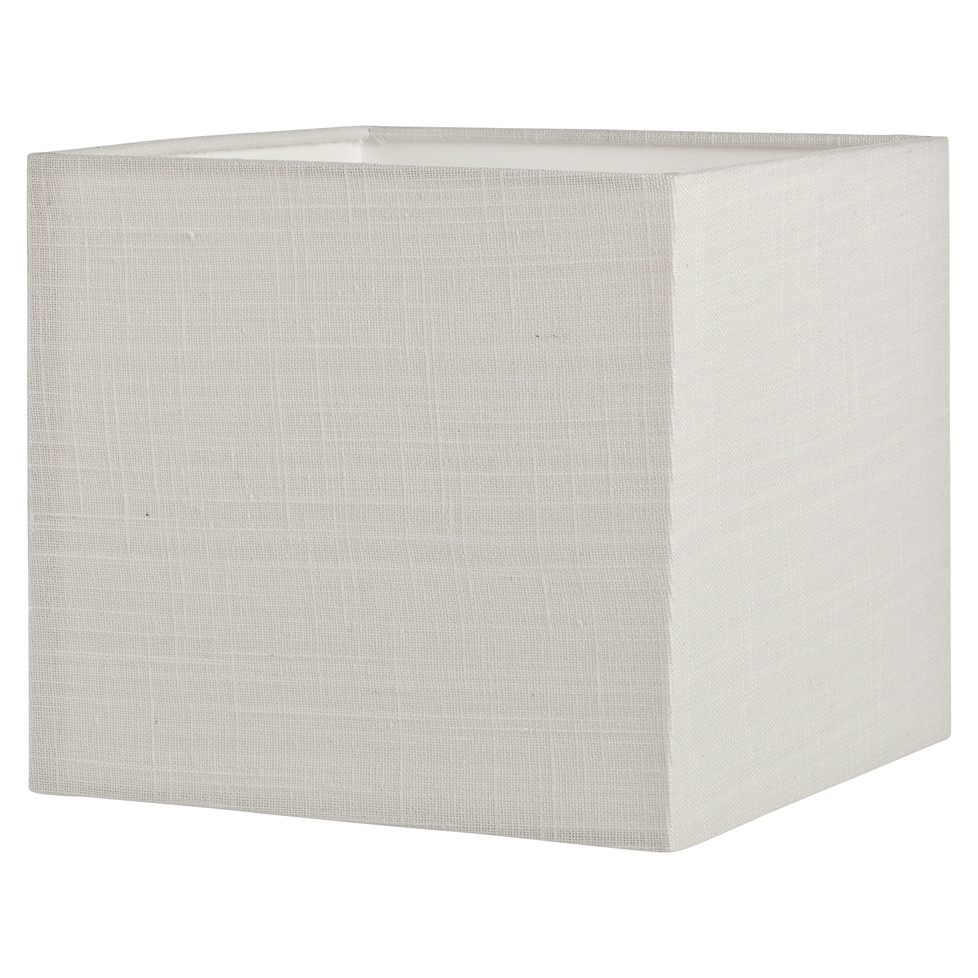 Lampenkap Linnen Vierkant Wit 20 huismerk kopen in de aanbieding