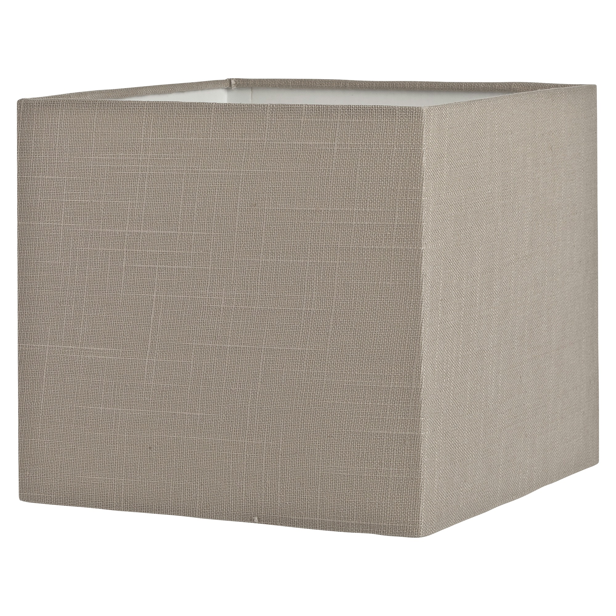 Lampenkap Linnen Vierkant Beige 20 huismerk kopen in de aanbieding