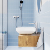 Grohe Dice wastafelmengkraan XL-Size Chroom