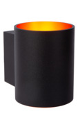 Lucide XERA wandlamp Ø 8 cm Zwart