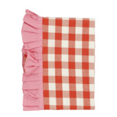 Tafelkleed ruit rood - l180xb130cm