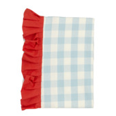 Tafelkleed ruit licht blauw - l180xb130cm