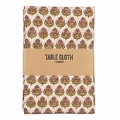 Diona tafelkleed beige - l250xb140cm