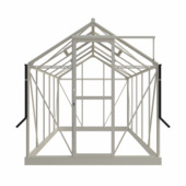 Royal Well Mary III kweekkas full option aluminium wit 7,46 m²
