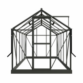 Royal Well Mary III kweekkas full option aluminium groengrijs 7,46 m²