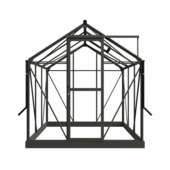 Royal Well Mary I kweekkas full option aluminium groengrijs 4,54 m²
