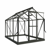 Royal Well Mary II kweekkas aluminium groengrijs 6,17 m²
